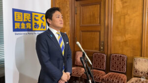 4月23日-党首討論を終えて-玉木雄一郎代表ぶら下がりアイキャッチ画像